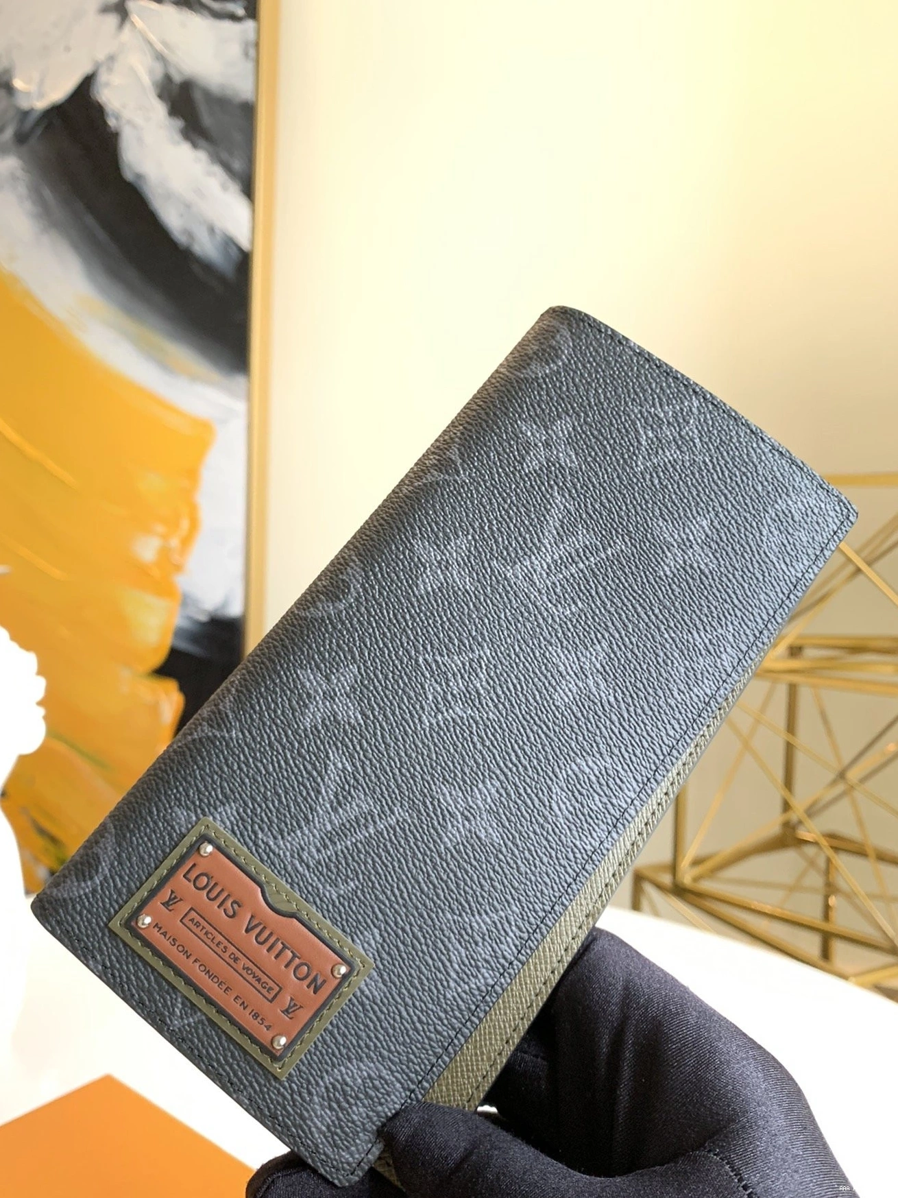 AAA Pruses Bags LOUIS BRAZZA WALLET VUITTON 0717